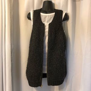 Grey Knit Vest perfect for Fall/Winter from Gap